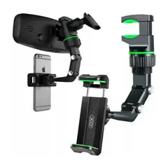 XO - Soporte de Celular para Retrovisor de Auto con Giro 360°