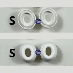 GENERICO - Almohadillas de silicona compatible con AirPods Pro 1 - 2 (2 pares S)