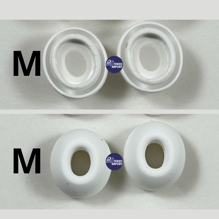 Almohadillas de silicona compatible con AirPods Pro 1 - 2 (2 pares M)