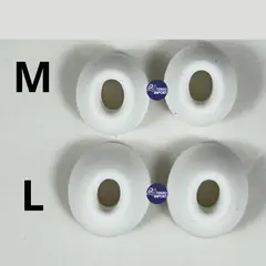 GENERICO - Almohadillas de silicona compatible con AirPods Pro 1 - 2 (2 pares ML)