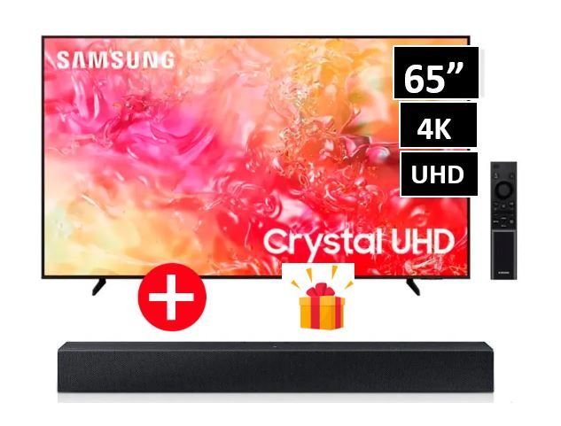 TELEVISOR 65 UN65DU7000G UHD 4K SMART+ SOUNDBAR C400