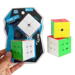 INSPIRA - Kit de Cubos Mágicos Rubik 2x2X2 y 3x3X3