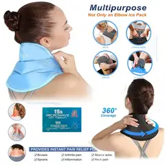 GENERICO - Almohadilla Gel Cervical Frio Calor Migraña Dolor Cuello