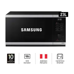 SAMSUNG - MICROONDAS CON DORADOR 23lts MG23DG4524ATPE