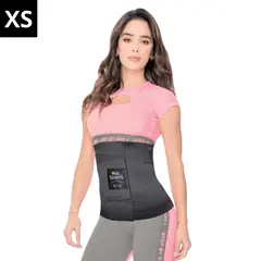 GENERICO - Faja Reloj de Arena Negro XS MAXSPORTS