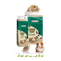 GENERICO - Sustrato de madera para conejo Natural Wood 1kg Viruta