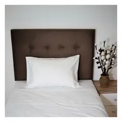 GENERICO - Sábanas 100 % algodón pima blanco 350 hilos Lima Tienda