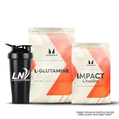 MYPROTEIN - L - Glutamina 1 Kg + Creatina 250 g + Shaker