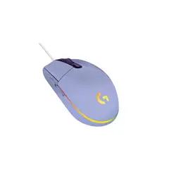 LOGITECH - Mouse para Juegos con Cable G203 Lila RGB