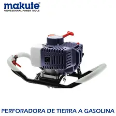 MAKUTE - PERFORADORA DE TIERRA A GASOLINA 1600 W