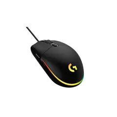 LOGITECH - Mouse para Juegos con Cable G203 Negro RGB