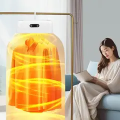 GENERICO - Secador De Ropa Portátil Eléctrica Plegable 10Kg