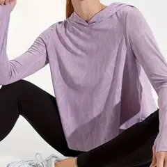 EPAUS - Sudadera con Capucha de Manga Larga para Mujer