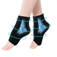 GENERICO - Calcetines reutilizables para pies con gel frío y caliente