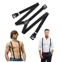 GENERICO - Tirantes Hombre Pantalones Sujetador Ajustables opcion al Cinturon