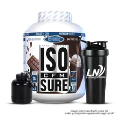 GENERICO - ISO CFM SURE 5 LB Bluhealth Nutrition - Chocolate + Shaker + Portaproteina
