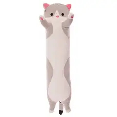 VATYERTY - Gato de peluche largo y creativo de 50 cm