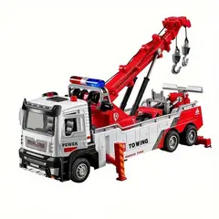 VATYERTY - Camion de Rescate - Plástico con Retroceso