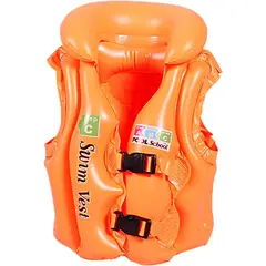 VATYERTY - 1 chaleco de natación ajustable para niños Chaleco Amarillo