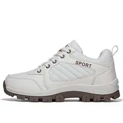 SHANDIAN - Zapatillas de mujer trekking para Verde