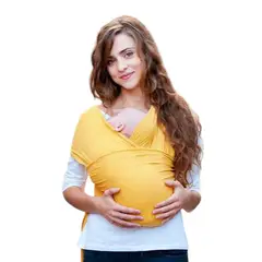 GENERICO - Fular SUPER NEMITO 100% algodón AMARILLO