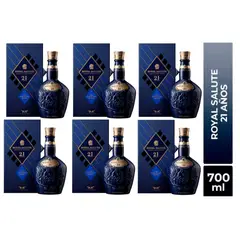 CHIVAS REGAL - WHISKY ROYAL SALUT 21 AÑOS 700ml - 6 UND