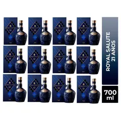 CHIVAS REGAL - WHISKY ROYAL SALUT 21 AÑOS 700ml - 12 UND