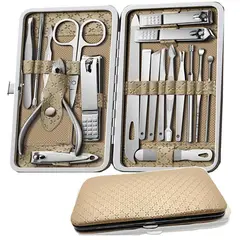 GENERICO - Manicura y Pedicura set de 19 piezas