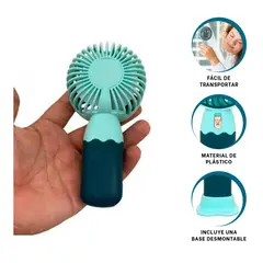 GENERICO - Pack6 Mini Enfriador con Recarga y Practico en Verde