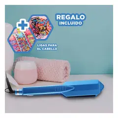 GENERICO - Enderezador Ceramico de 2 Pulgadas Y+Ligas de Regalo