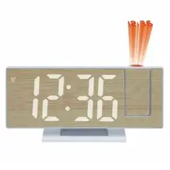 AMAZON - RELOJ DIGITAL DE ESCRITORIO CON PROYECTOR LED HUMEDAD Y TEMPERATURA