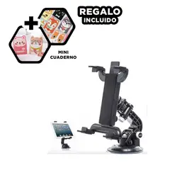 GENERICO - Soporte Portatil para Tablets Color Negro Y+Regalo Agendita