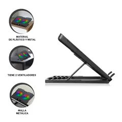 GENERICO - Pack6 Base Regulabre y Practica de Laptop en Modelo AB005H