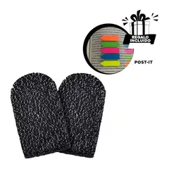 GENERICO - Finger Cot de Gamer Touch Negro Y+Post-it Adhesivos