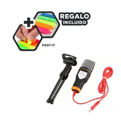 GENERICO - Mic para Setup en Color Negro Y+Post-it Adhesivos