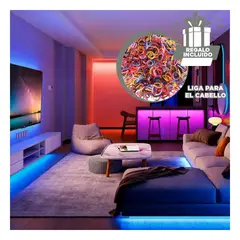 GENERICO - Pack12 Luces Buenas y Bonitas Multicolor Y+Ligas de Regalo