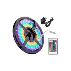 GENERICO - Pack2 Cinta Led Colorida con Control Remoto Duradero de 5mt