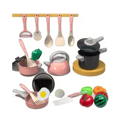 VATYERTY - Juguete para cortar comida falsa y accesorios de cocina