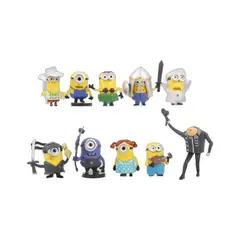 VATYERTY - Set de 10 figuras de PVC de los MINIONS