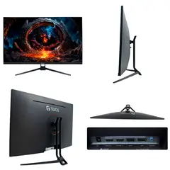TEROS - Monitor plano TE-3252S, 31.5" 4K UHD, 60 Hz, 1 ms, HDMI,DP,Audio