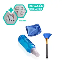 GENERICO - Kit de Materiales Suaves y No Abrasivos Y+Regalo Stickers