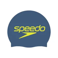 SPEEDO - Gorro Natacion Slogan Printed azul