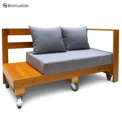 GENERICO - Sofá DUNA Diseño sostenible sobre ruedas