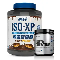 Applied Nutrition - Iso XP 1.8 KG Proteina Isolatada - Choco Peanut + Creatina Universe Nutrition 250 G