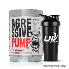SUPREME NUTRITION - Agressive Pump 35 Servicios - Watermelon + Shaker