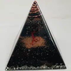 GENERICO - PIRAMIDE GRANDE ORGONITA TURMALINA SANACION TRANSFORMACION