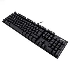 TEROS - TECLADO MECÁNICO TE-4068G RETROILUMINACIÓN RAINBOW USB 20 ESPAÑOL COLOR NEGRO
