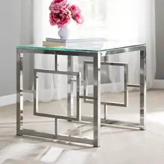 GENERICO - Mesa de Centro PARDON Acero Inoxidable