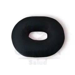 GENERICO - Cojín Picaron Viscoelástico Gel Ovalado Negro