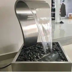 GENERICO - Cascadas para Piscinas de Acero Inoxidable 805x47CM Marca Pool System